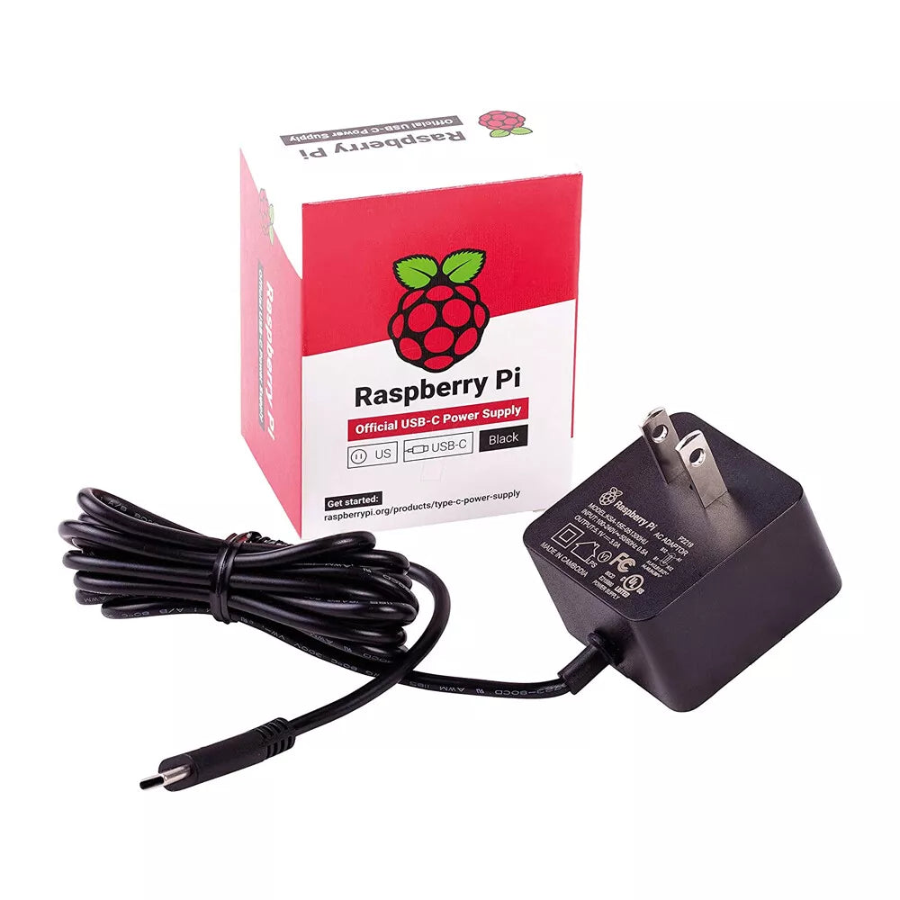 Raspberry Pi Official USB-C Power Supply