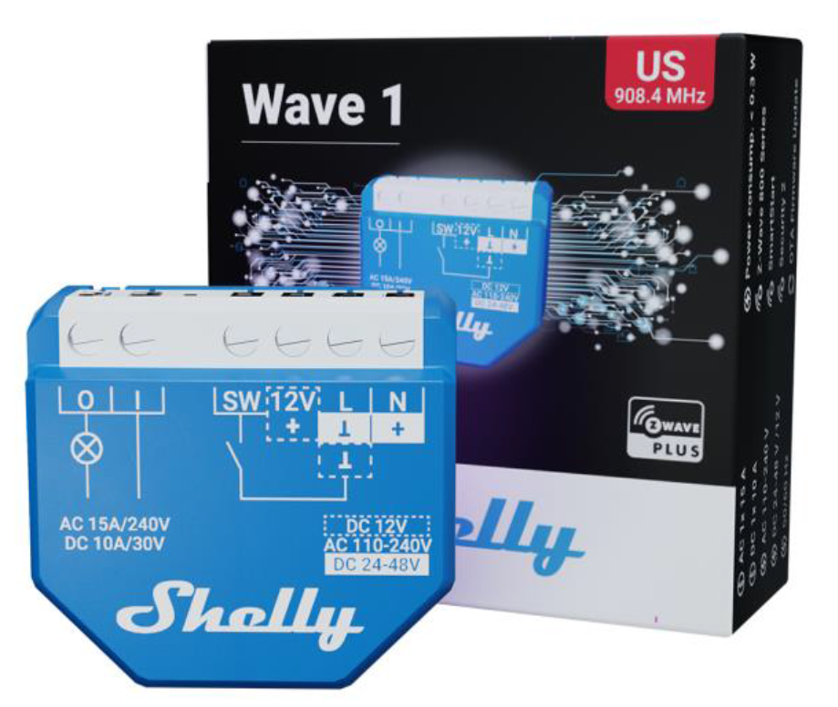 Shelly Wave 1 UL-Certified