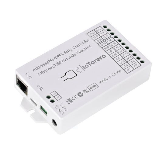 AthomTech - Ethernet WLED ESP32 Addressable LED Strip Controller