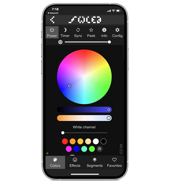 AthomTech - WLED ESP32 Music Addressable LED Strip Controller