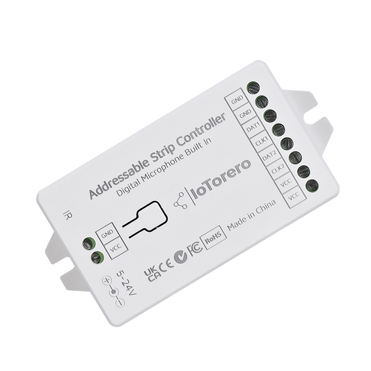 AthomTech - WLED ESP32 Music Addressable LED Strip Controller