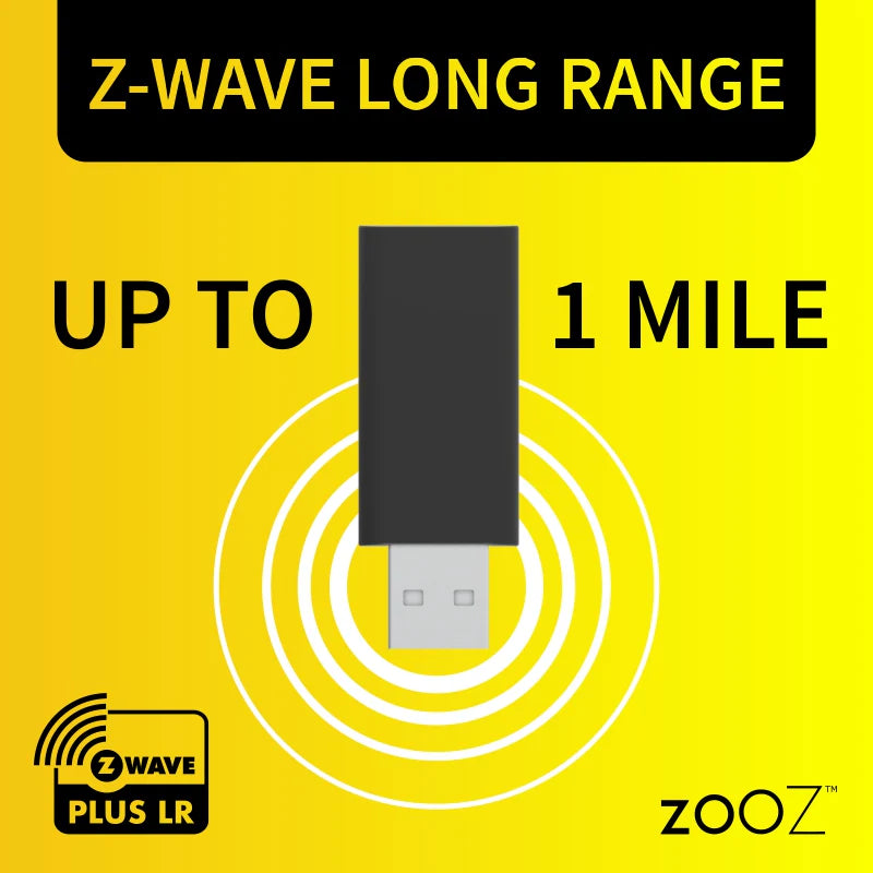 Zooz - Z-Wave 800 Series Long Range USB Stick