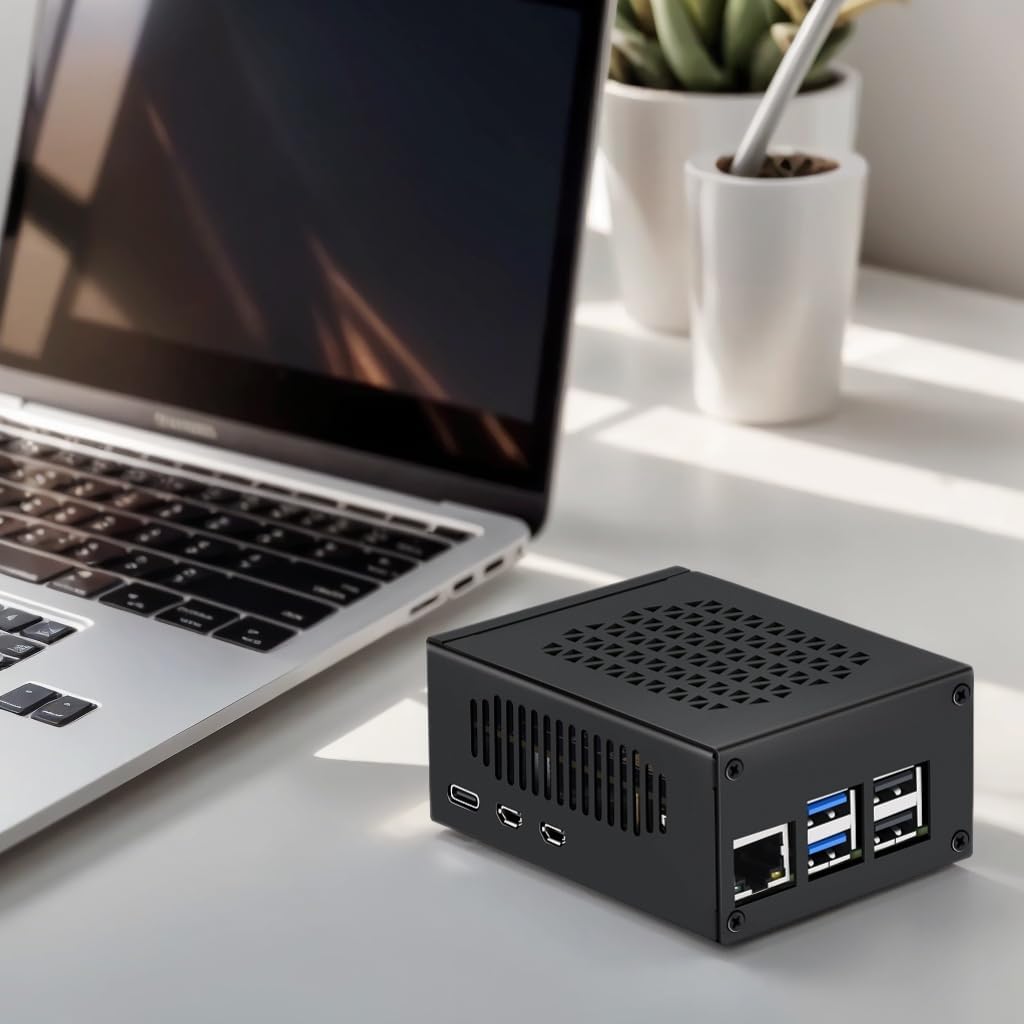 Metal Raspberry Pi 5 Case