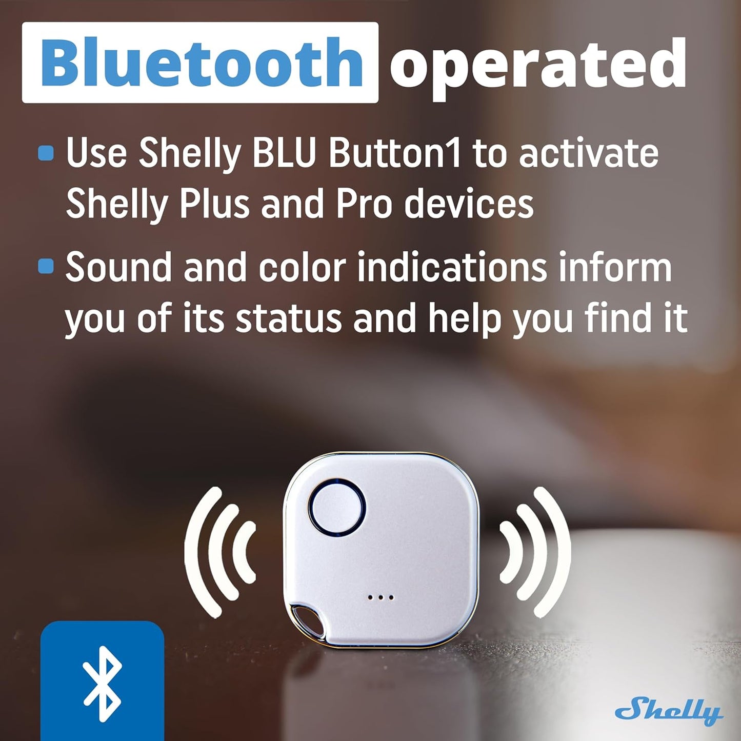 Shelly BLU Button1 White