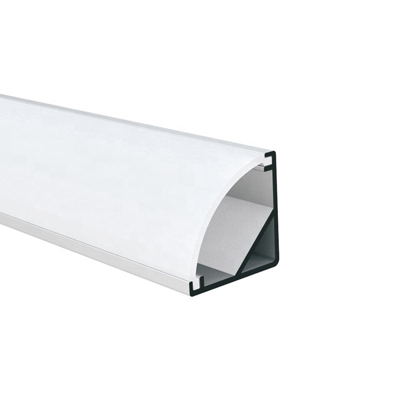 Mounting Hardware - 1m 45° LED Aluminum Channel - 5-Pack