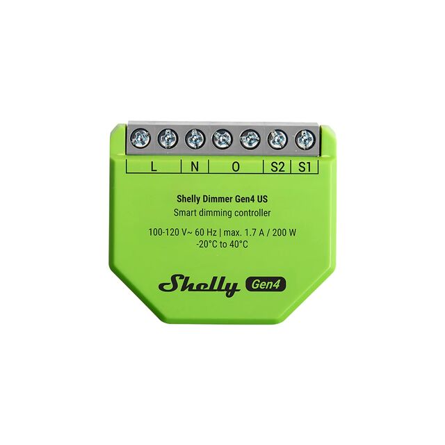 Shelly Dimmer Gen4 US UL-Certified